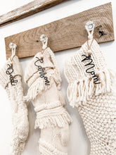Load image into Gallery viewer, Acrylic Name Cutout Stocking Tag
