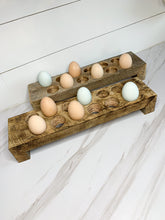 Load image into Gallery viewer, BARNWOOD FRESH EGG HOLDER
