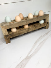 Load image into Gallery viewer, BARNWOOD FRESH EGG HOLDER
