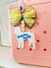 Load image into Gallery viewer, Acrylic Dog Mama Bag Tag
