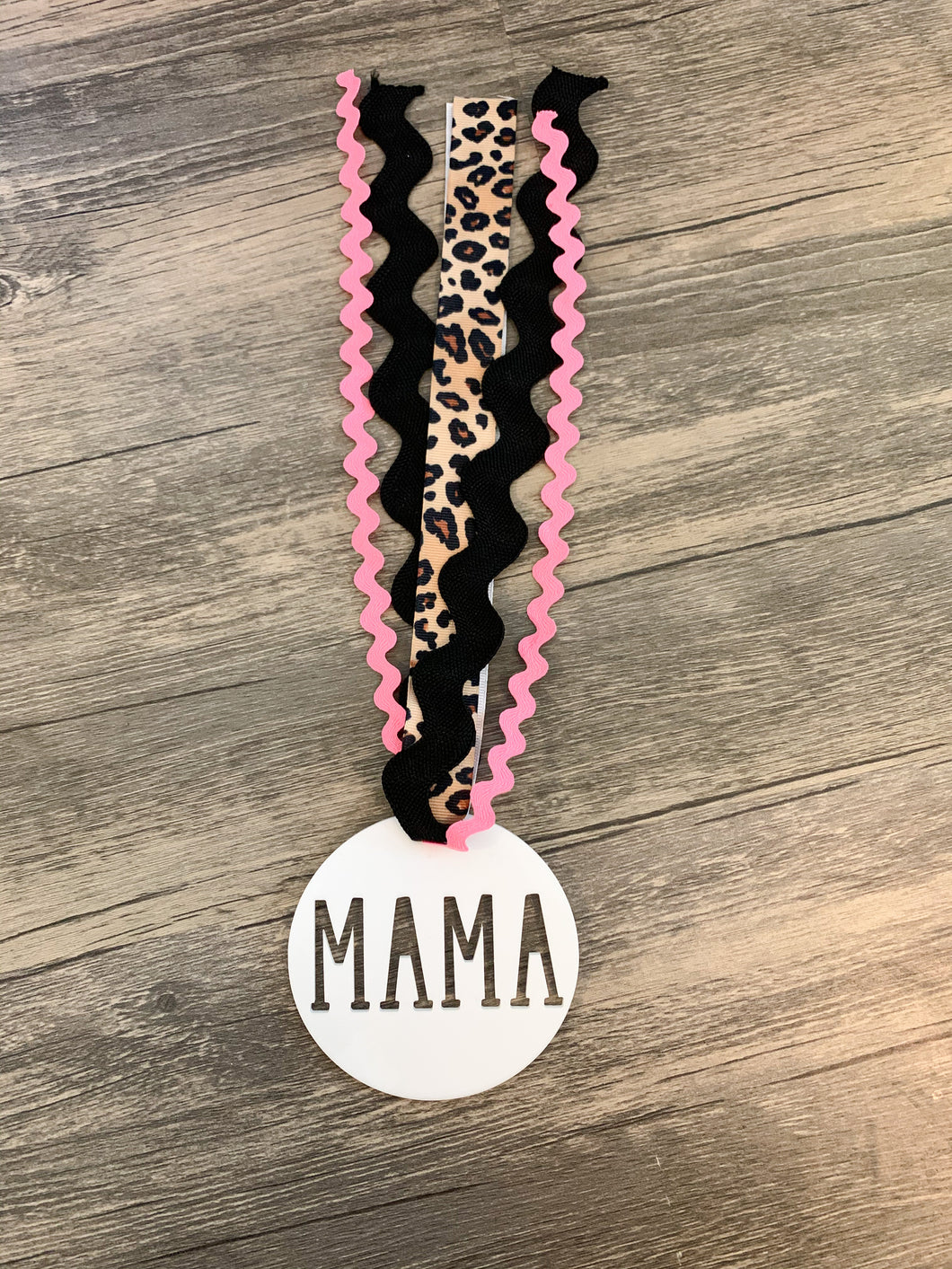 Acrylic MAMA Bag Charm