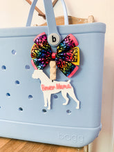 Load image into Gallery viewer, Acrylic Dog Mama Bag Tag
