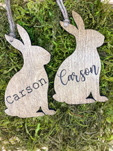 Load image into Gallery viewer, WOODEN RABBIT TAG

