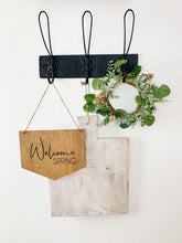 Load image into Gallery viewer, WOOD WELCOME SPRING SIGN
